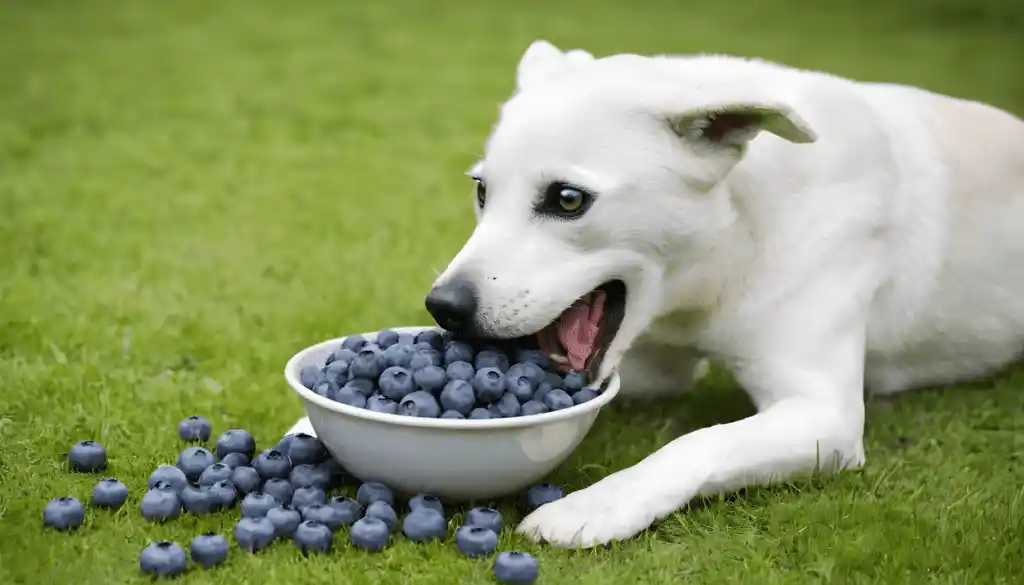 can dogs eat blueberries