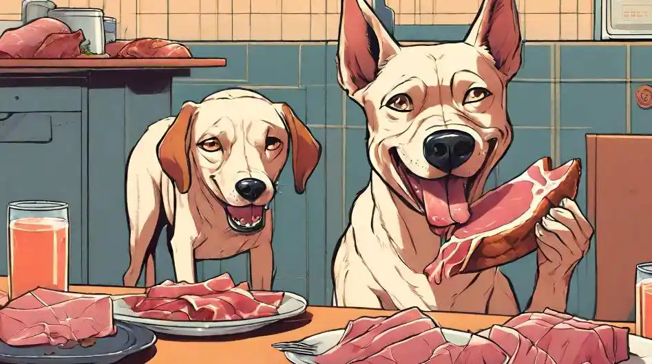 can dogs eat ham